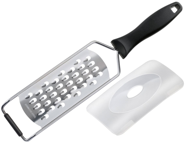 FMprofessional 22243 Reibe CHEF - kurz Raspeln - aus Edelstahl und Kunststoffgriff / Funktionsreibe