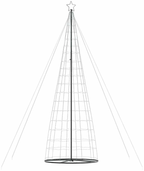 vidaXL LED Weihnachtsbaum 1534 LEDs Mehrfarbig 503 cm 4016459 Bild 3