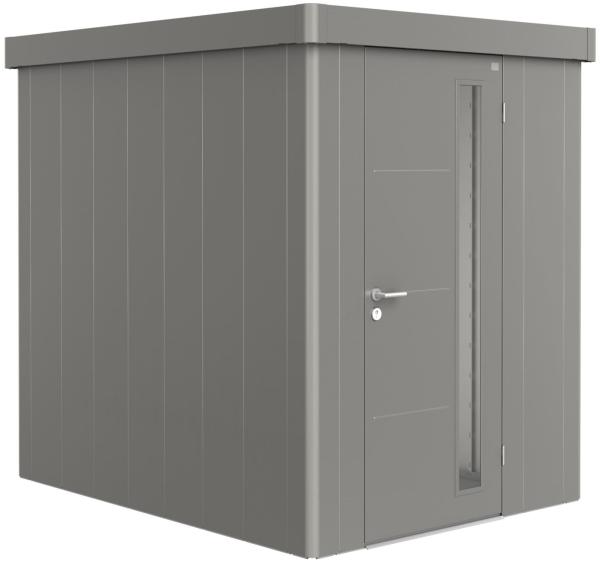 Biohort Gerätehaus Neo® 2A: 180 x 236 x 222 (b x t x h) cm quarzgrau-metallic