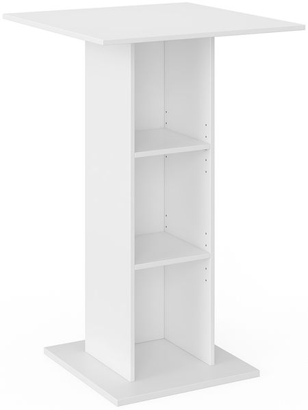 Bartisch Rodeo Weiß 70 x 70 cm Vicco