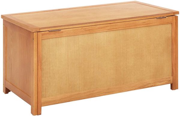 vidaXL Aufbewahrungsbox 90 x 45 x 45 cm Massives Eichenholz 42000874 Bild 7