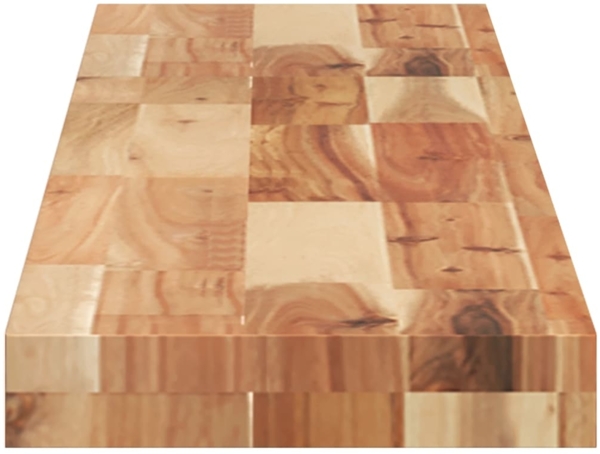 vidaXL Schweberegale 3 Stk. 140x20x4 cm Massivholz Akazie Ölbehandelt 3279597 Bild 4