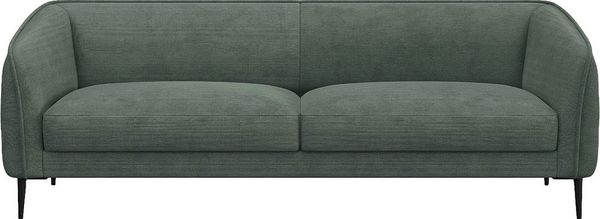 FLEXLUX 3-Sitzer Belle Designsofa, Couch, bequem durch Kaltschaum im Sitz, Skandinavisches Design, In hochwertiger Verarbeitung