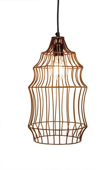 Marrakesch Orient & Mediterran Interior Pendelleuchte Vintage Pendelleuchte Range 41cm, Industrielle Kupfer-Look Hängelampe, ohne Leuchtmittel, Handarbeit
