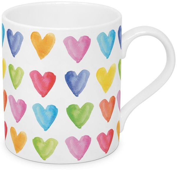 Paperproducts Henkelbecher FBC Aquarell Hearts