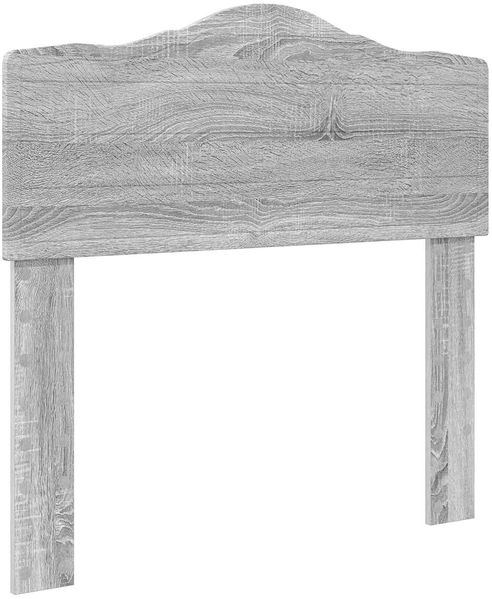 vidaXL Bettrahmen Graues Sonoma 90 x 200 cm Massives Kiefernholz 3412948 Bild 6