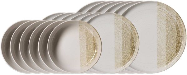 Ritzenhoff & Breker Trio Teller-Set 18-teilig - Creme