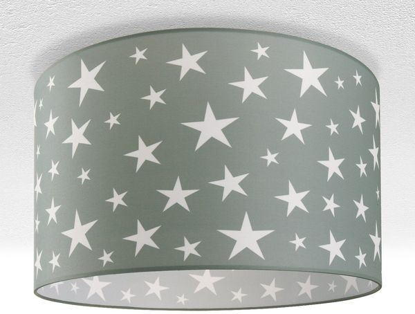 Paco Home Deckenleuchte Capri 315, ohne Leuchtmittel, Kinderlampe Deckenlampe LED Kinderzimmer Sternenhimmel Motiv E27