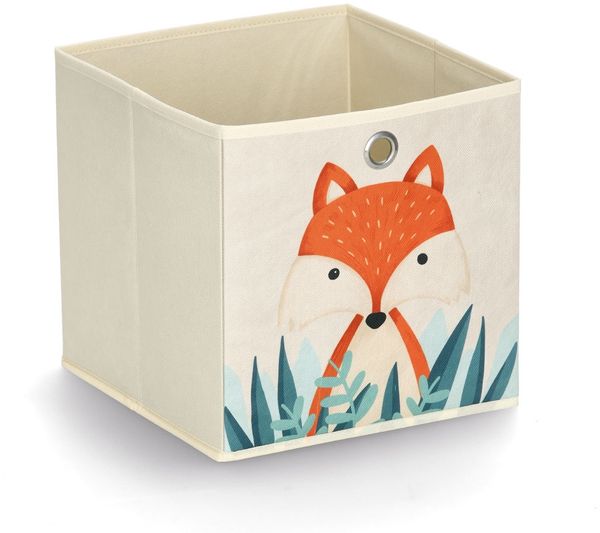 Aufbewahrungsbox Fuchs, Vlies - Beige