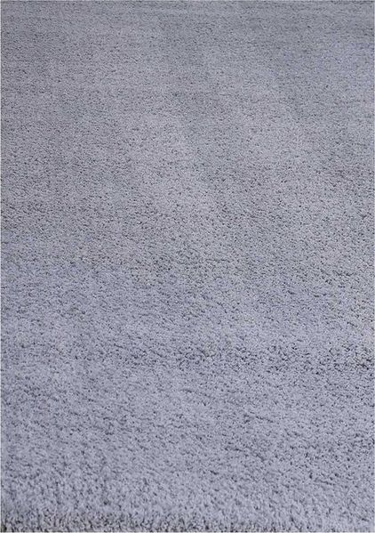 Vimoda Hochflor-Teppich Hellgrau Shaggy Extra Flauschig Dicht Gewebt, Rechteckig, Höhe: 30 mm, Hochflor Läufer dicht