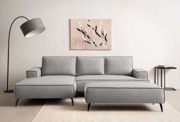 OTTO home Sitzgruppe TVINNU, (Set), Set, stellbar zum Schlafsofa (Krokodilverbinder)