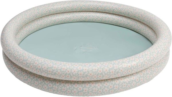 Swim Essentials Pool Swimming Pool 100 cm Green Flowers 100x15 cm, Swimmingpool Planschbecken