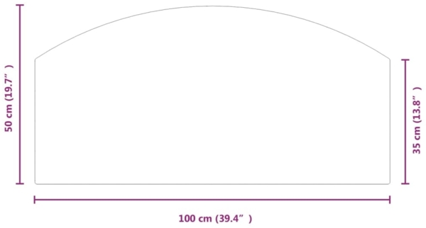 vidaXL Kaminofen Glasplatte 100x50 cm 324147 Bild 8