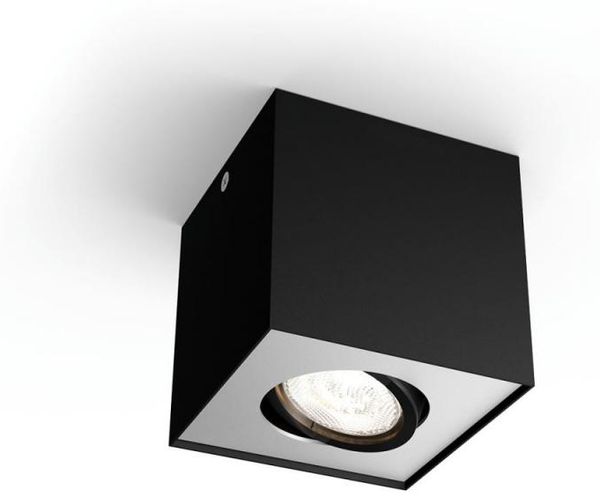 Philips BOX single spot black 1x4. 5W SELV