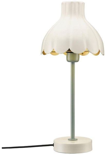 PR Home 4424710 Tischleuchte Wera Weiß Grün 47cm
