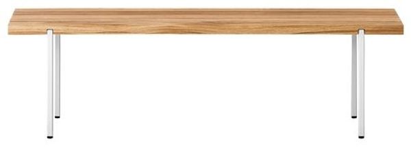 Sitzbank Eiche 01 L 150 x 40 x 45 weiß