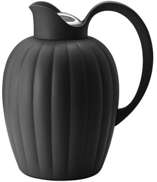 Georg Jensen Thermoskanne Bernadotte Schwarz 10019591