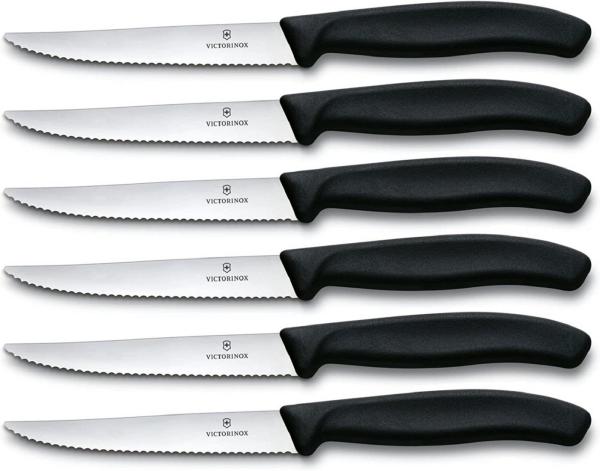 VICTORINOX Steakmesser Swiss Classic 6er Pack