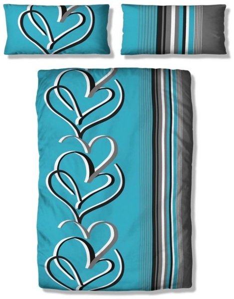 my home Bettwäsche Area in Gr. 135x200 oder 155x220 cm, Biber, 2 teilig, Bettwäsche in verschiedenen Qualitäten Bild 4