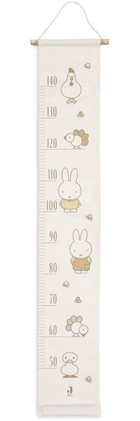 Jollein Messlatte - Miffy Family Farm Créme