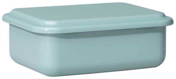 Riess Vorratsbehälter Emaille Serve + Store Auswahl : Salbeigrün 15 x 11 x 5 cm