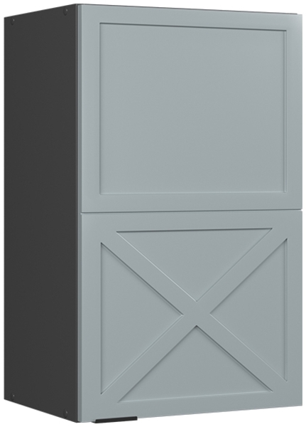 Hängeschrank Fame-Line Hellblau-grau 45 cm Vicco
