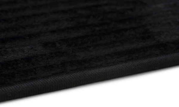 Gözze Badematte Berlin, Höhe 7 mm, rutschhemmend beschichtet, fußbodenheizungsgeeignet, Polyester, rechteckig, Badteppich, Uni Farben, Cord Optik, waschbar Bild 2