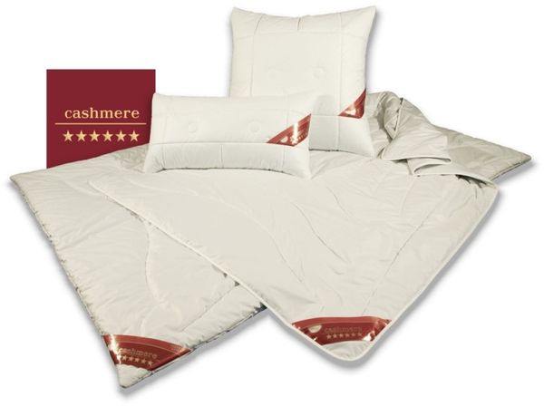 Kaschmir Ganzjahres Bettdecke - Duo-Leicht Steppbett - Garanta Kaschmir 135x200 cm
