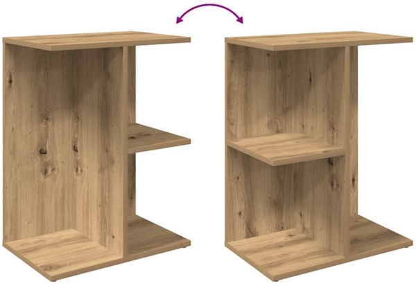 vidaXL Nachttische 2 Stk. Artisan-Eiche 46,5x29x61 cm Holzwerkstoff 858667 Bild 7