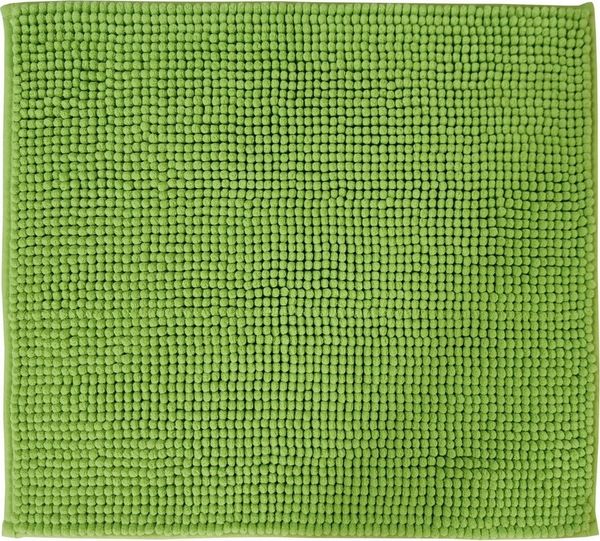 NYVI Badematte WC Vorleger NYVISpa Chenille Badvorleger, Höhe 20 mm, Polyester, Rutschfest, Saugfähig, Schnell Trocknend, Fußbodenheizung geeignet