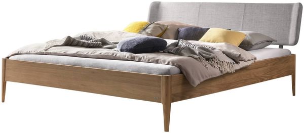 Hasena Lounge Pienza 140x200 Eiche bright, geölt - Fusshöhe 20 cm Massivholzbett
