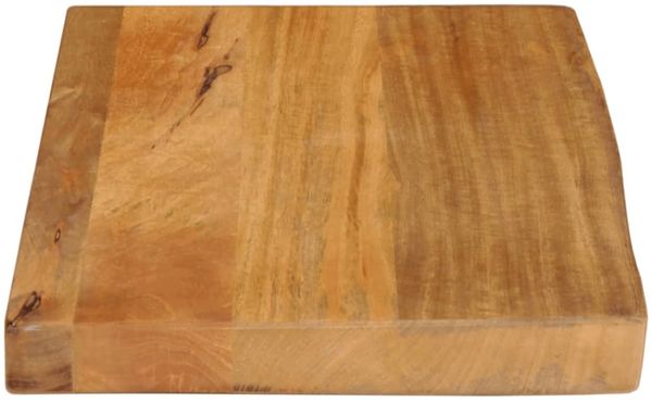vidaXL Tischplatte mit Baumkante 50x40x3,8 cm Massivholz Mango 370583 Bild 4