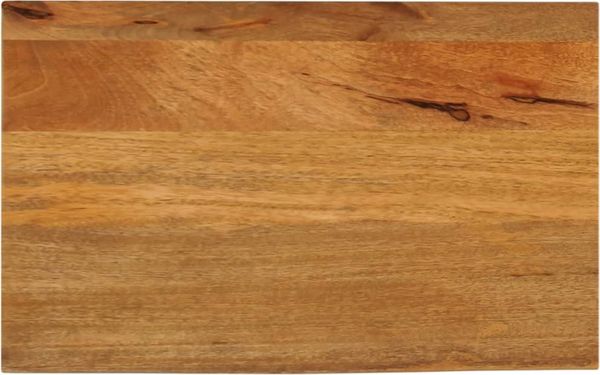 vidaXL Tischplatte mit Baumkante 50x40x3,8 cm Massivholz Mango 370583