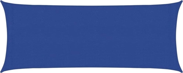 vidaXL Sonnensegel 160 g/m² Blau 2x4,5 m HDPE 311505