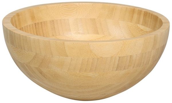KESPER® Servierschale Bambusschale, FSC® zertifiziert, Bambus, (1-tlg), lebensmittelecht