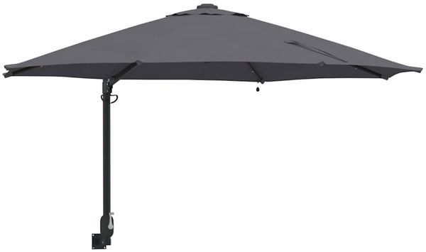 Garten-Sonnenschirm, Terrassenschirm Anthrazit 248 x 248 x 148 cm