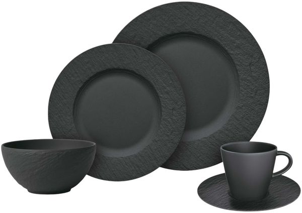 Villeroy & Boch Manufacture Rock Kombi-Set 20-teilig