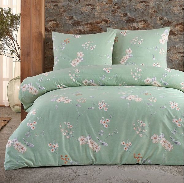 Buymax Bettwäsche Adalia, Aria, Renforcé, 4 teilig, Bettbezug-Set 135x200 cm 100% Baumwolle mit Reißverschluss hochwertig