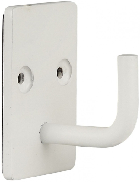 Ib Laursen - Wandhaken Kleiderhaken Handtuchhaken Haken Metall Weiß 05989-11