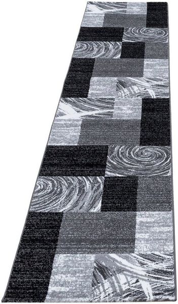 Teppich PARMA BLACK 80 X 300cm Läufer