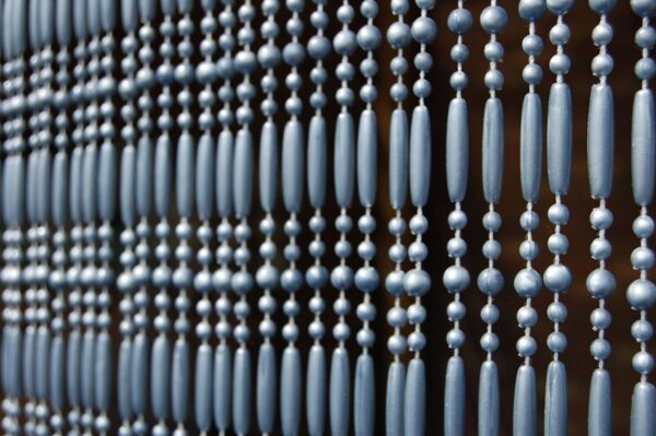 Türvorhang "Fréjus 5" 90 x 210 cm grau