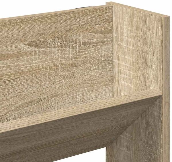 vidaXL Wand-Schuhschrank Sonoma-Eiche 80x18x90 cm Holzwerkstoff 806783 Bild 8