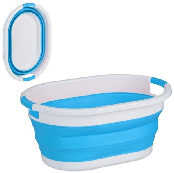 Faltbarer Wäschekorb 24 Liter 10044098_45