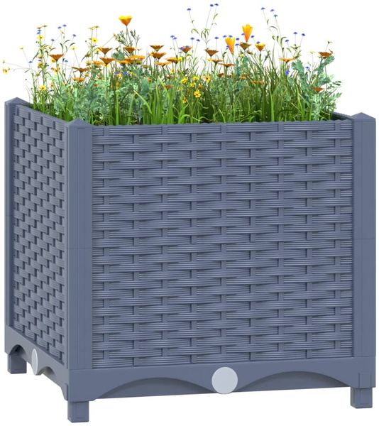 vidaXL Hochbeet 40x40x38 cm Polypropylen 310401