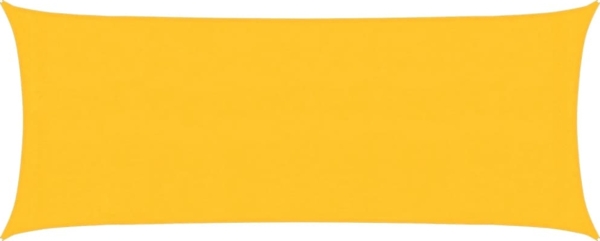 vidaXL Sonnensegel 160 g/m² Gelb 2x5 m HDPE 311561