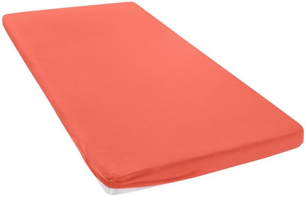 OTTO home Spannbettlaken Topper Basic, in Gr. 90x200, 140x200 oder 180x200 cm, Baumwoll-Jersey, Gummizug: rundum, (1 Stück), Baumwolle, Matratzen bis 8 cm Höhe, Bettlaken, Spannbetttuch, Laken