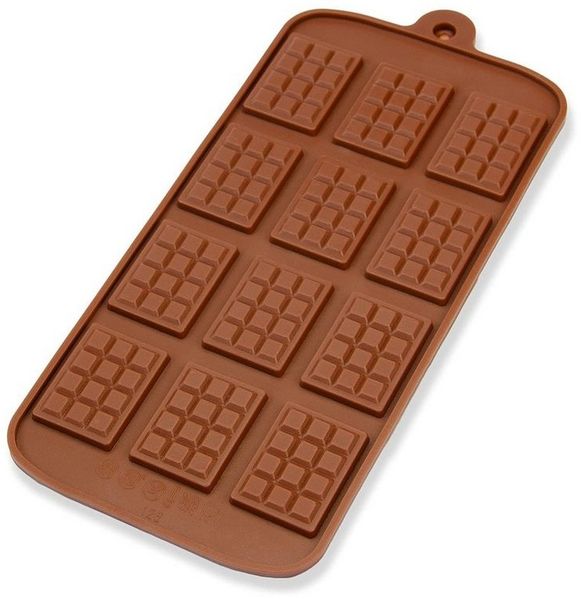 wisefood Backform Silikonform Schokolade - braun 21 x 10,5 x 0,5 cm, (1-tlg)