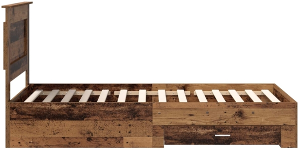 vidaXL Bettgestell mit Schubladen mit Kopfteil Holzwerkstoff 3410356 Bild 7