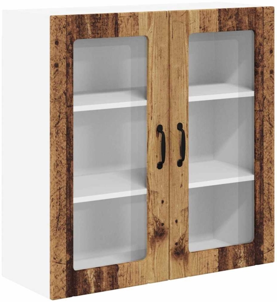 vidaXL Küchenschrank mit Regal Altholz 80 x 31 x 80 cm Holzwerkstoff 885073