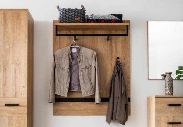 Toledo Wandgarderobe - Grandson Oak Bild 6